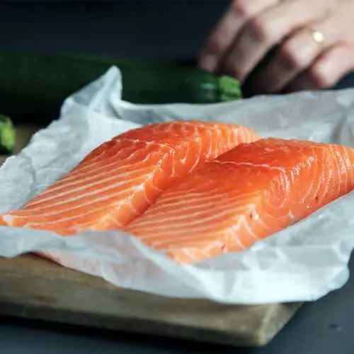 🐟 Pavé de Saumon de Fontaine – Poisson Frais de Normandie (au kg, Click & Collect) Salvelinus fontinalis